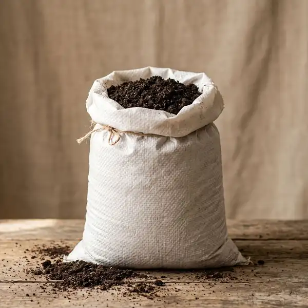 A bag of PCAT BLOCK C organic compost